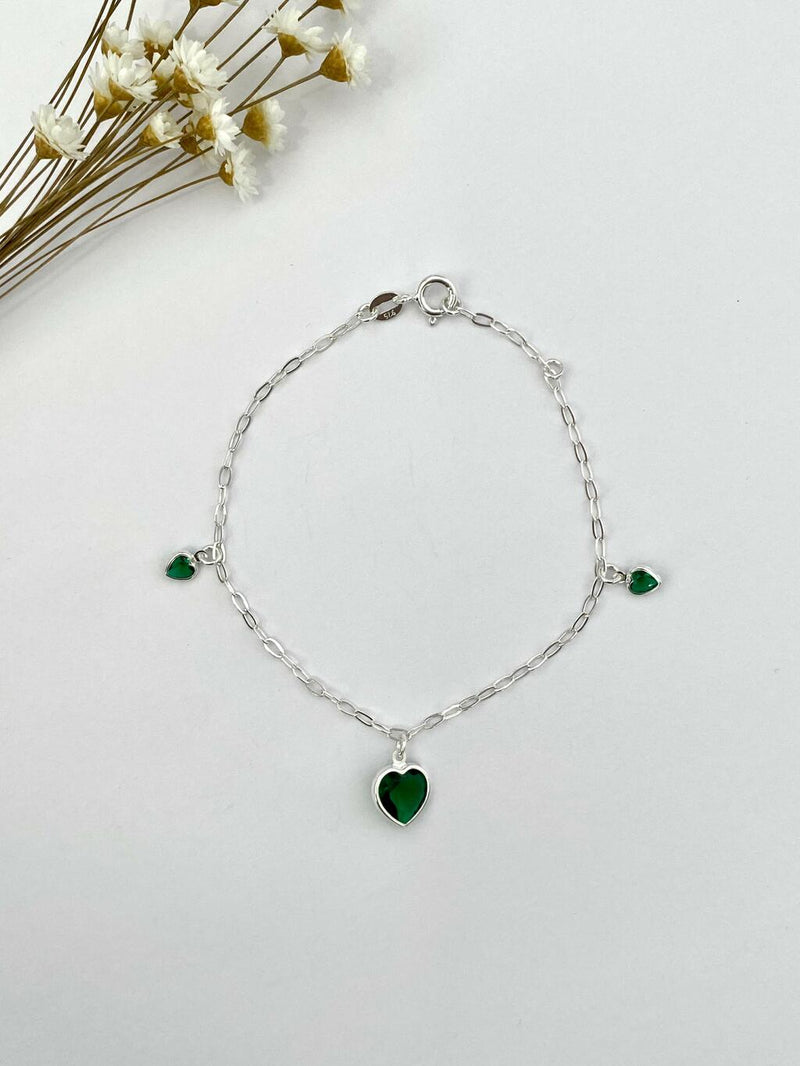 PULSEIRA CORAÇÃO G COM ZIRCÔNIA