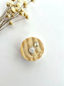 BERLOQUE MAÇÃ CRAVEJADA EM ZIRCÔNIAS