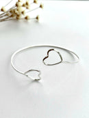 BRACELETE CORAÇÃO DUPLO 2