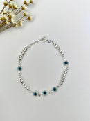 PULSEIRA OLHO GREGO COM BOLINHAS PREMIUM