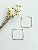 PAR DE ARGOLAS QUADRADA GG