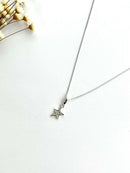 COLAR ESTRELA CRAVEJADO EM ZIRCÔNIAS