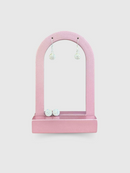 PAR DE BRINCOS GANCHO BOLA CRAVEJADO EM RESINA