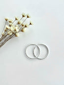 PAR DE ARGOLAS TRANÇADA G