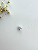 COLAR NYLON DADO CRAVEJADO EM RESINA