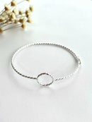 BRACELETE CIRCULO TRANÇADO