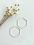 PAR DE ARGOLAS HEXAGONAL M