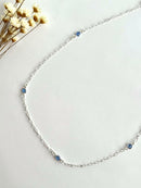 CHOKER ZIRCÔNIAS AZUL