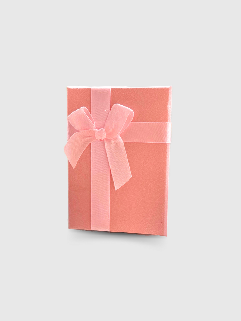 CAIXINHA LAÇO ROSA RETANGULAR