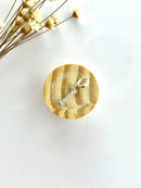 BERLOQUE OSSINHO COM ZIRCÔNIAS