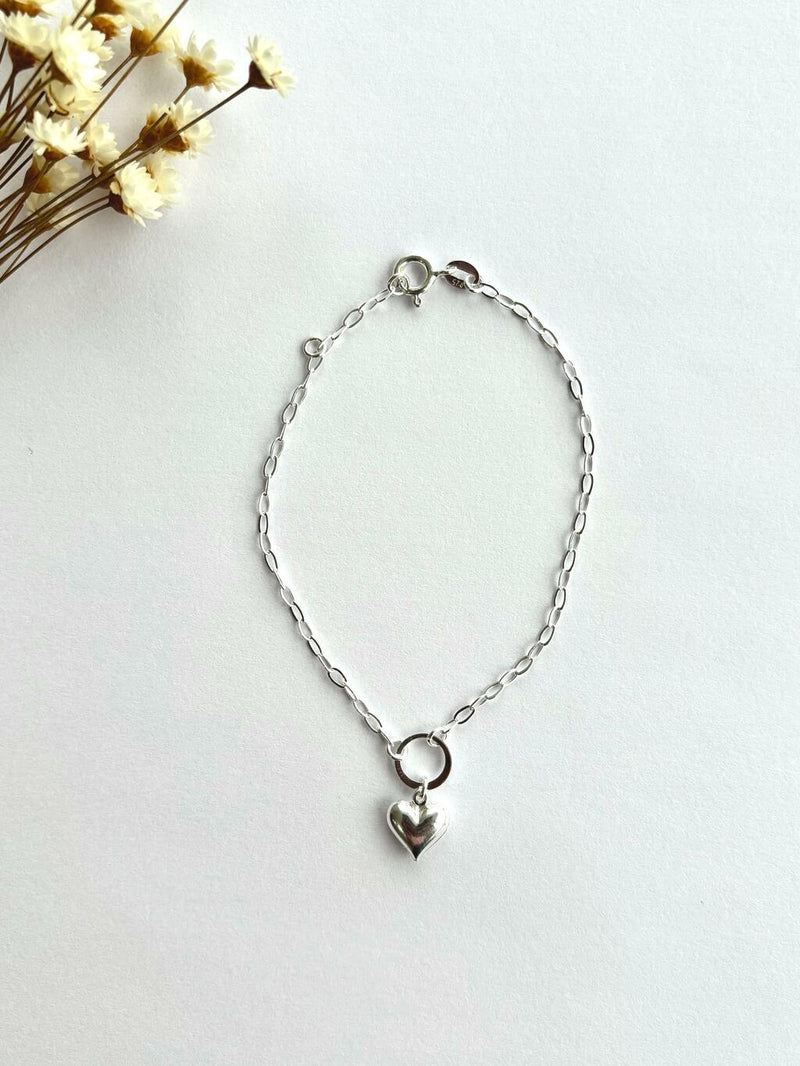 PULSEIRA CÍRCULO COM CORAÇÃO