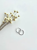 PAR DE ARGOLA LISA P