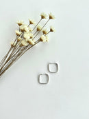 PAR DE ARGOLAS QUADRADA PP