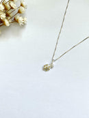 COLAR ABACAXI CRAVEJADO ZIRCÔNIAS AMARELA