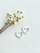 PAR DE ARGOLAS CORAÇÃO P