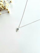 COLAR SORVETE CRAVEJADO EM ZIRCÔNIAS AZUL-ROYAL