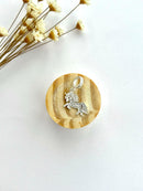 BERLOQUE UNICÓRNIO CRAVEJADO EM ZIRCÔNIAS