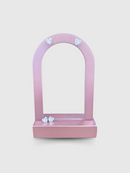 PAR DE BRINCOS CORAÇÃO ZIRCÔNIA