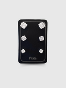 TRIO ZIRCÔNIA QUADRADA